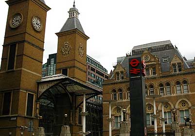 Stansted Airport to from London Liverpool Street via Stratford